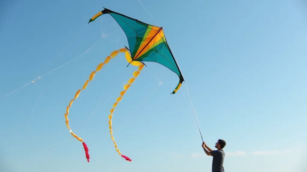 Successful kite flying